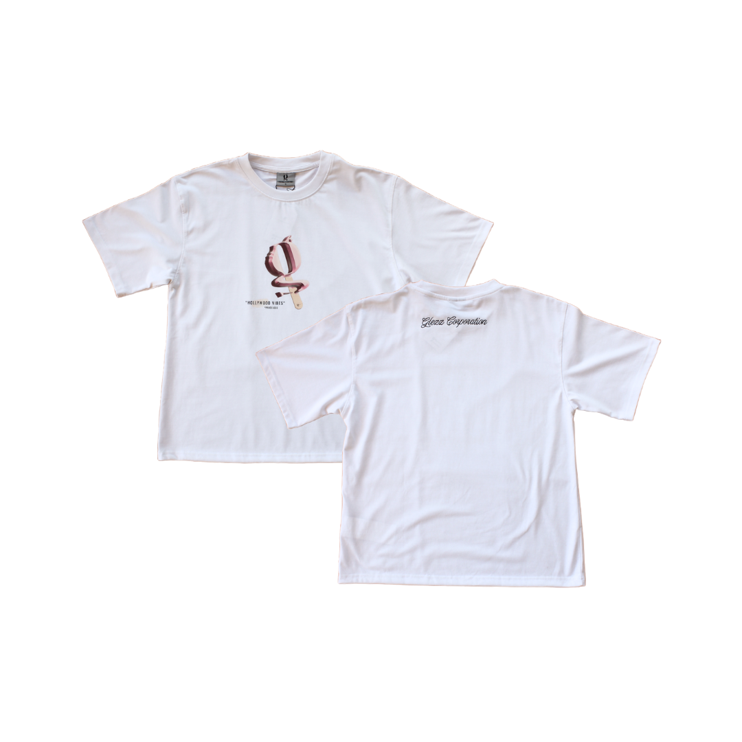 "HOLLYWOOD VIBES" RELAXED TEE